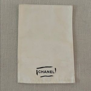 Chanel Small White HandbagDuster/Dustbag 8” x 5.5”
